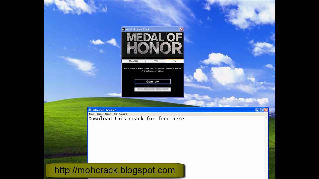 medal of honor 2010 cd key generator download